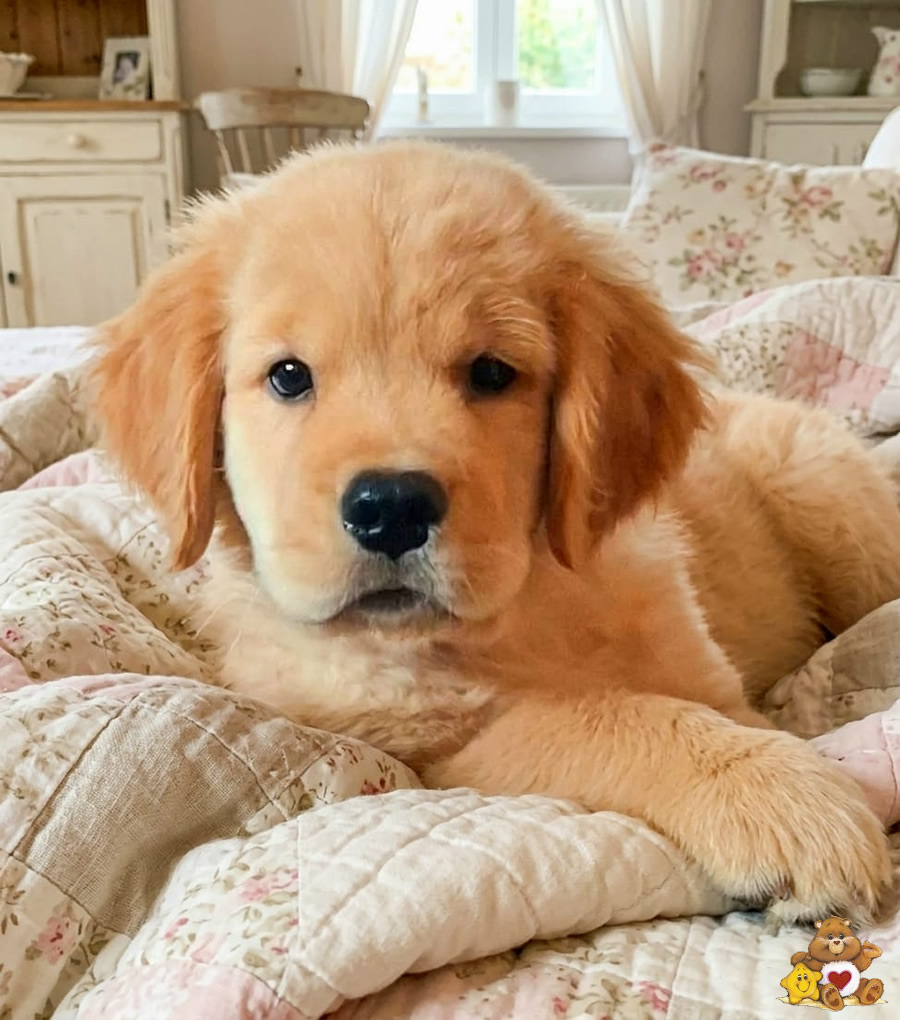 Cucciolo Golden Retriever di linea americana Angelorso